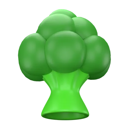 Brokkoli  3D Icon