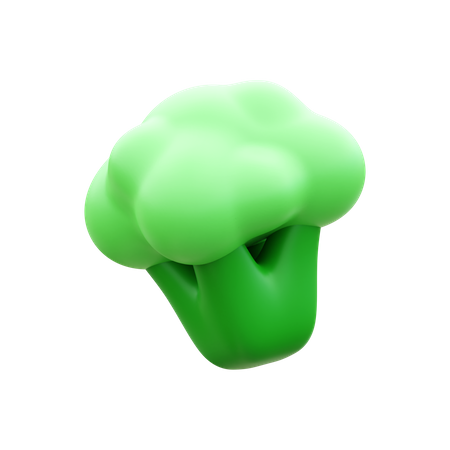 Brokkoli  3D Icon