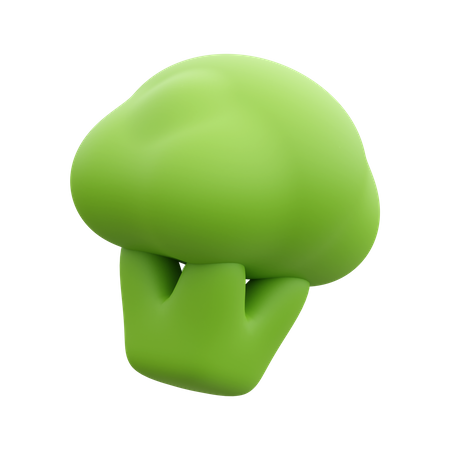 Brokkoli  3D Icon