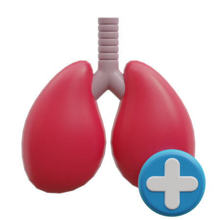 気管支炎検査  3D Icon