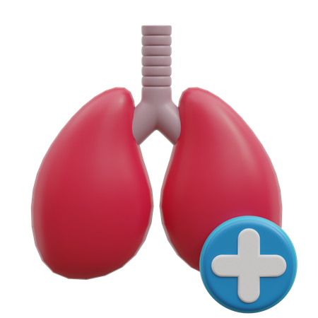 Control de bronquitis  3D Icon