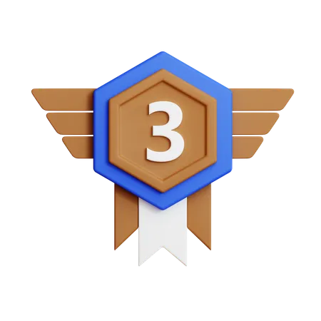Bronze medal  3D Icon