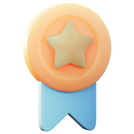 Bronze Medal  3D Icon