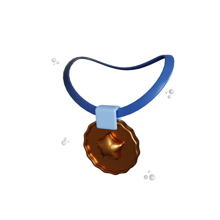 Bronze Medal  3D Icon