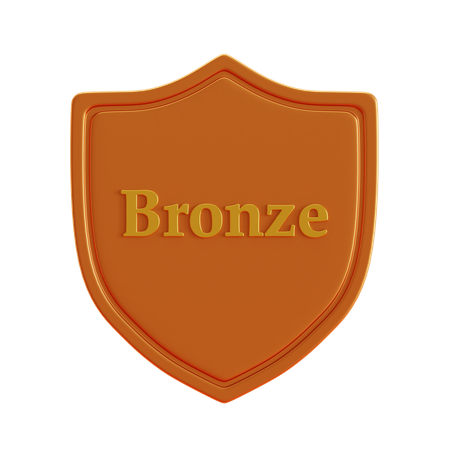 Bronze Rank  3D Icon