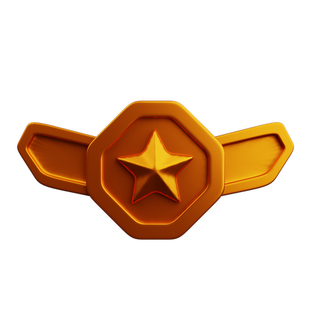 Bronze Rank  3D Icon