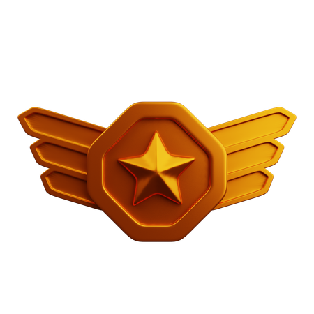 Bronze Rank  3D Icon