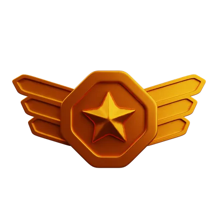 Bronze Rank  3D Icon