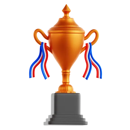 Bronze Trophy  3D Icon