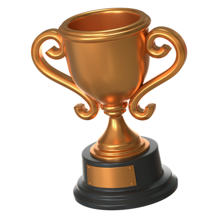 Bronze Trophy  3D Icon