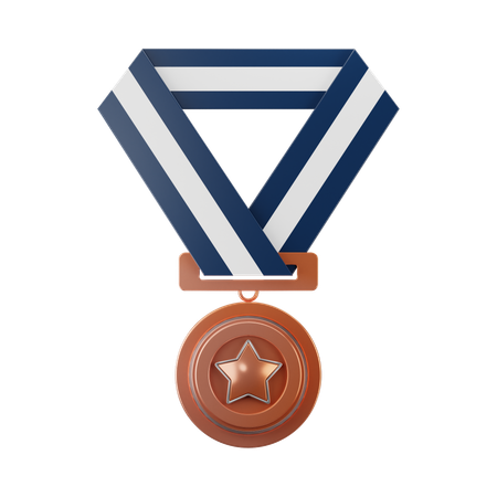 Bronzemedaille  3D Icon