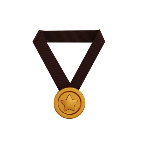 Bronzemedaille  3D Illustration