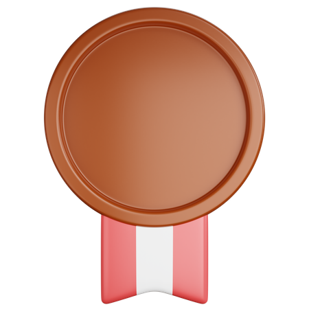 Bronzemedaille  3D Icon