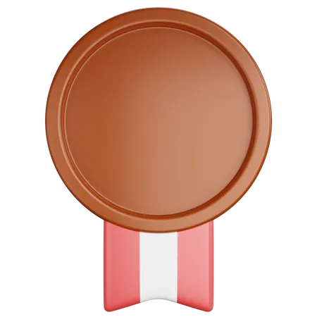 Bronzemedaille  3D Icon