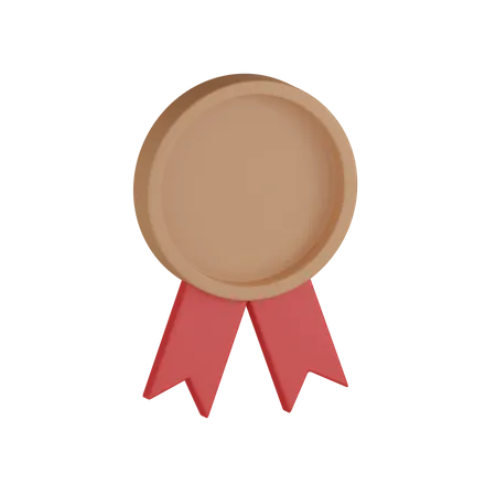Bronzemedaille  3D Icon