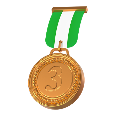 Bronzemedaille  3D Icon