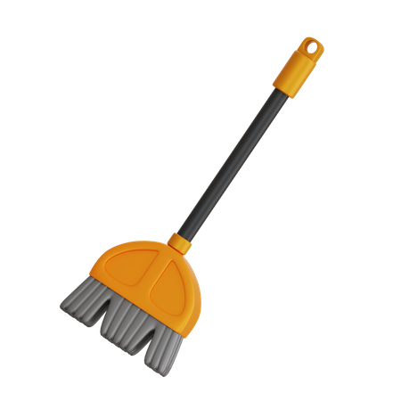 Broom  3D Icon