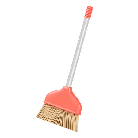 Broom  3D Icon