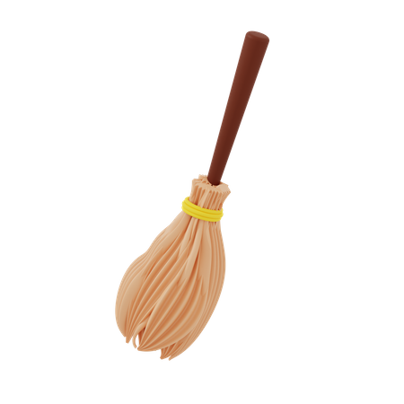 Broom  3D Icon