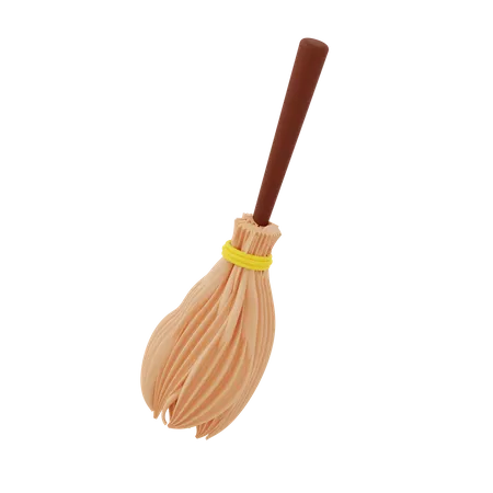 Broom  3D Icon