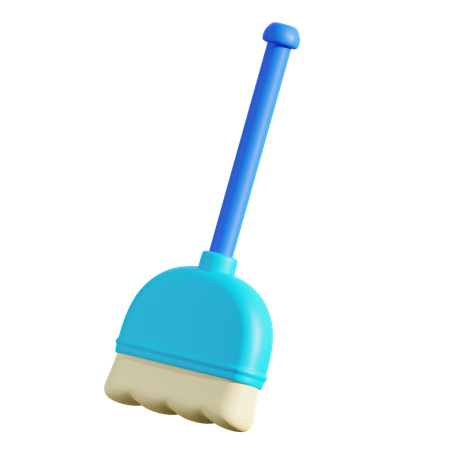 Broom  3D Icon