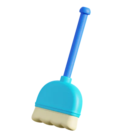 Broom  3D Icon