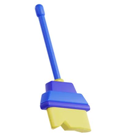 Broom  3D Icon