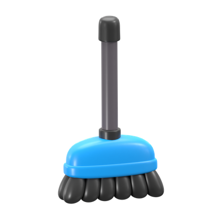 Broom  3D Icon