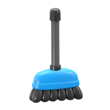 Broom  3D Icon