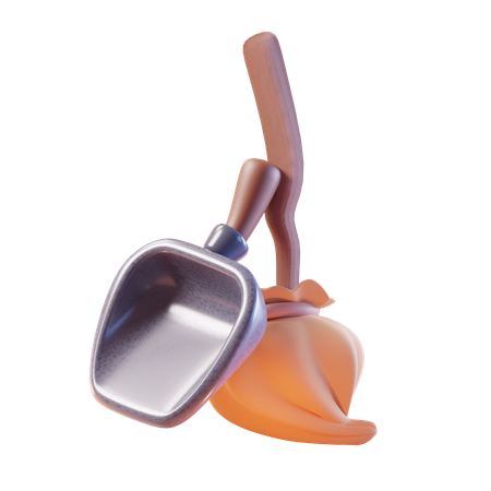 Broom  3D Icon