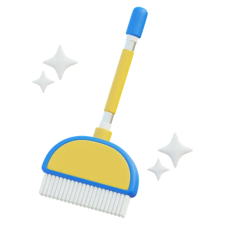 Broom  3D Icon