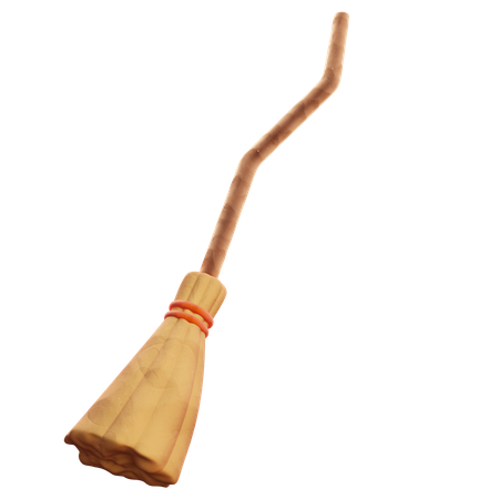 Broom  3D Icon