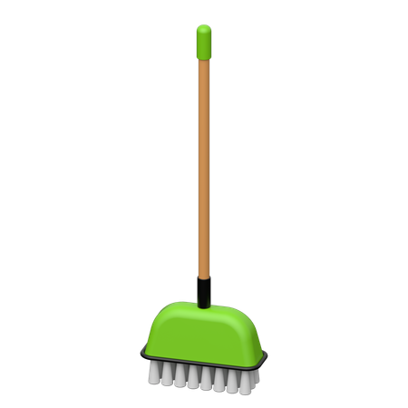 Broom  3D Icon