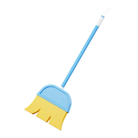 Broom  3D Icon