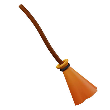 Broom  3D Icon