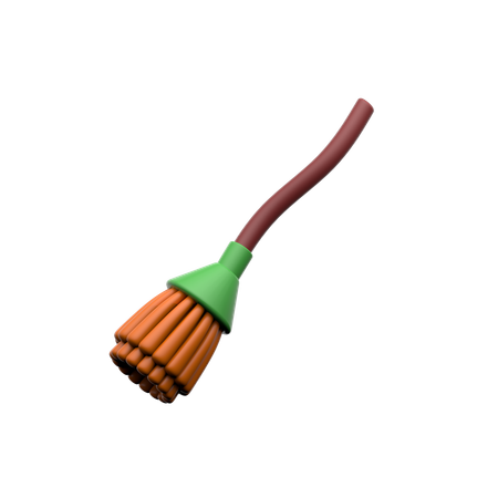 Broom  3D Icon