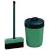 Broom And Dustbin