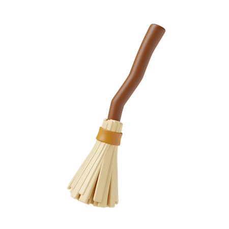 Broom Stick  3D Icon