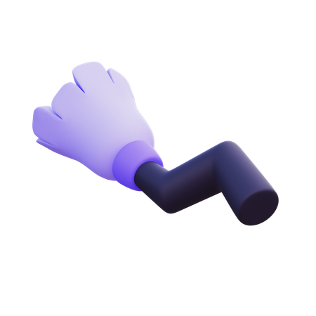 Broom Stick  3D Icon