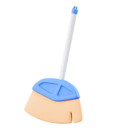 Broom Stick  3D Icon