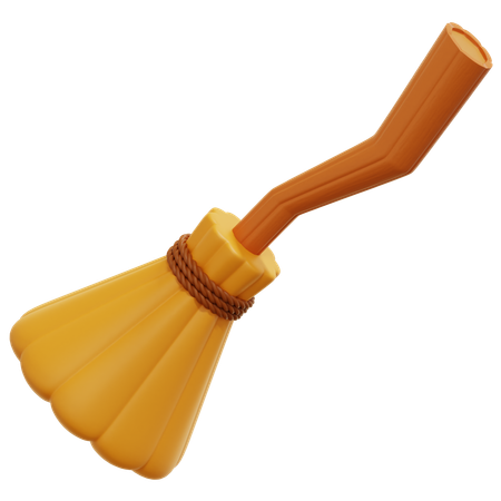 Broom Stick  3D Icon