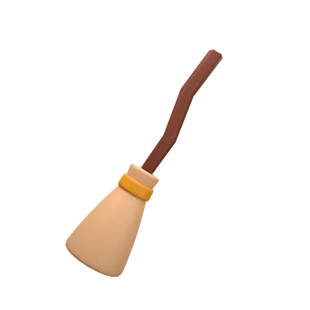 Broom Stick  3D Icon