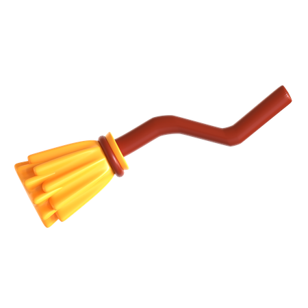 Broom Stick  3D Icon