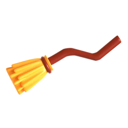 Broom Stick  3D Icon