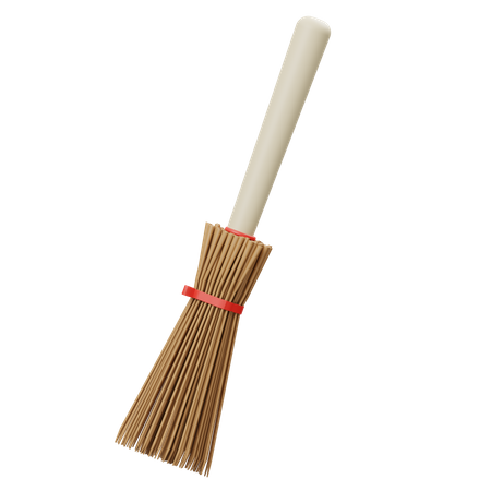 Broom Stick  3D Icon