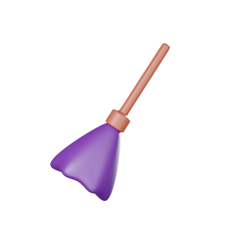 Broom Stick  3D Icon