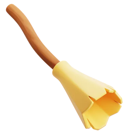 Broom Stick  3D Icon