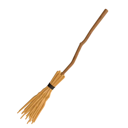 Broom Stick  3D Icon