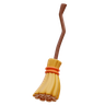 3d broomstick logo