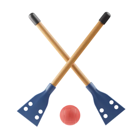 Broomball  3D Icon